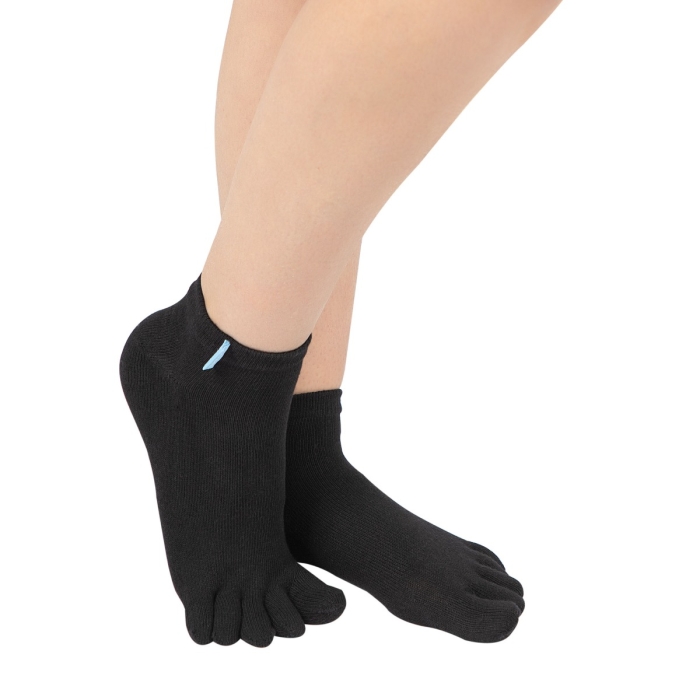 TOETOE® Socks - Men Business Toe Socks Black Grey Unisize