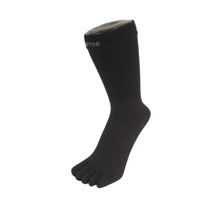 TOETOE Men, Women Health Reflexology Seamless Plain Toe Socks