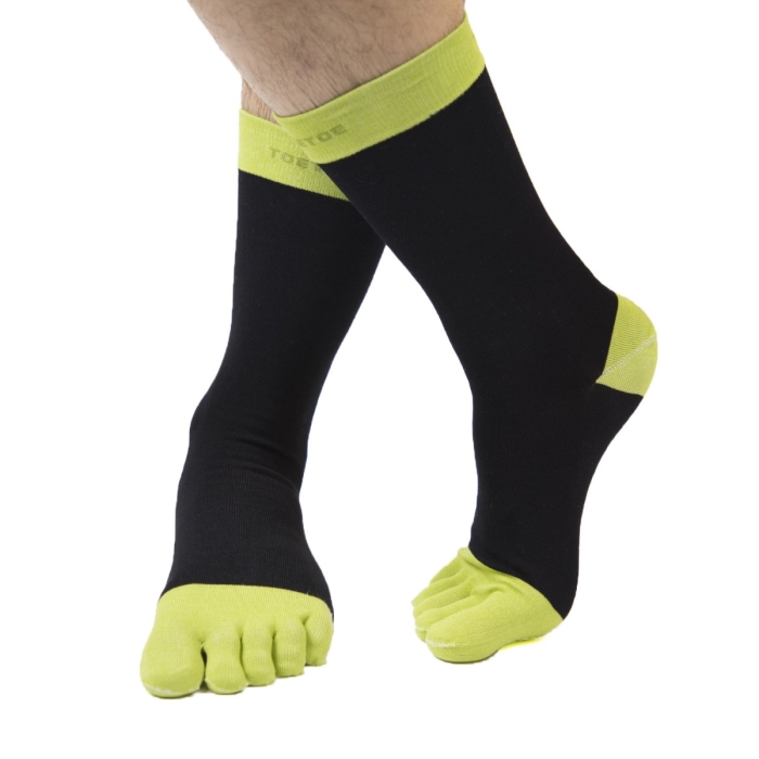TOETOE® Socks - Silk Foot Cover Toe Socks Black