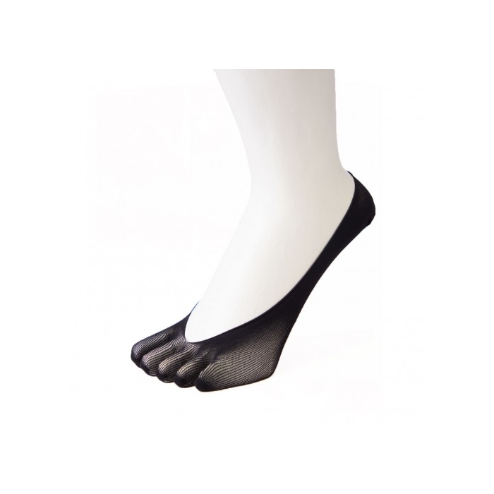 TOETOE® Socks - Silk Foot Cover Toe Socks Black
