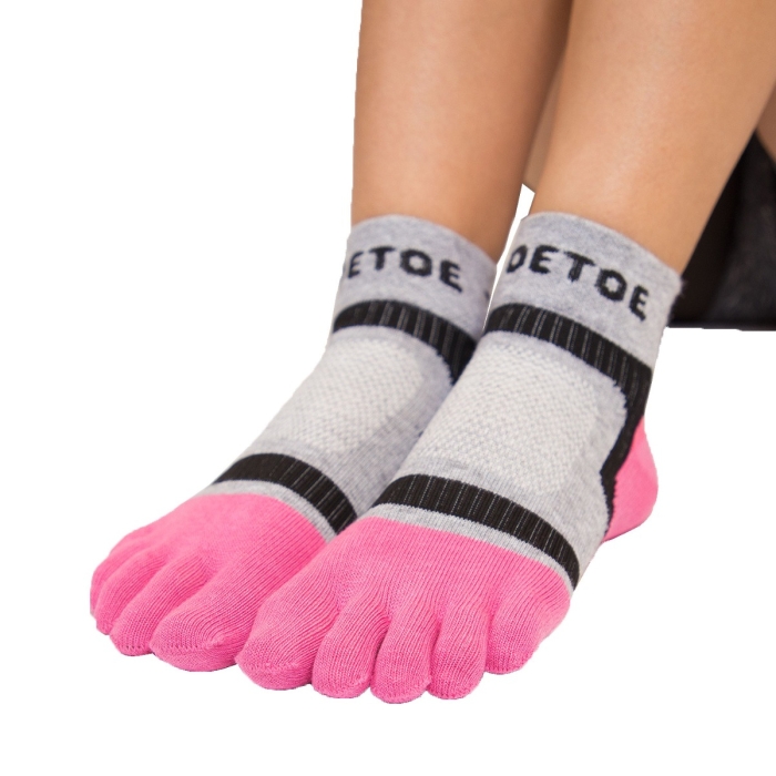 TOETOE® Socks - Light Runner Pink