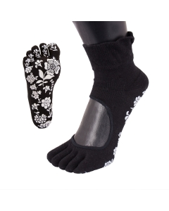 LOVESOFT Womens Yoga Socks with Grips, Non-Slip Palestine